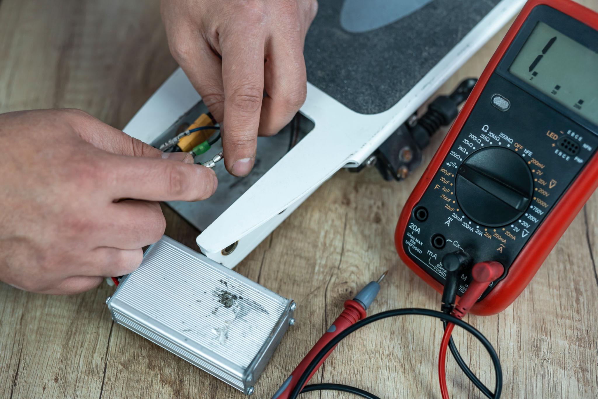 E-Scooter Startproblem und Fehlerdiagnose